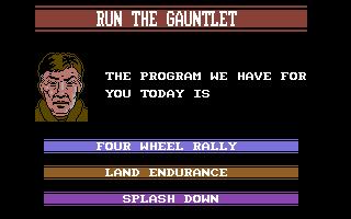 Run The Gauntlet screenshot 4 for Commodore 64